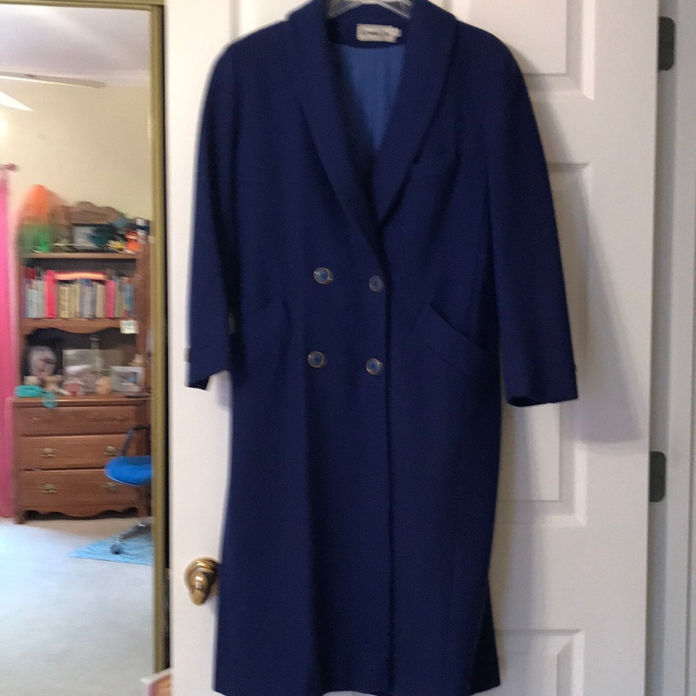 Howard Kay Petite 4 full length coat.